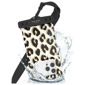 ♠️♠️ Kate Spade Floating Waterproof Phone Case - City Leopard